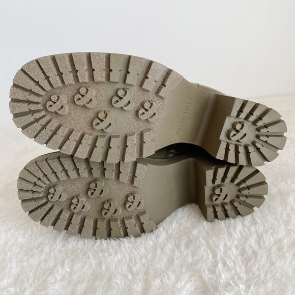 Sam&Libby Women's Camila Block Heel Boot Side Zip, Moss Green, Size 8 / 8.5 - Picture 7 of 15